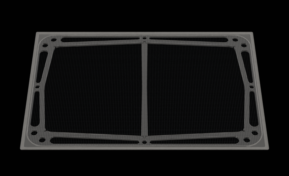 ClearView Lids ReeFlex Fused Air polycarbonate aquarium lid, 35.5 by 23.5 inch opening