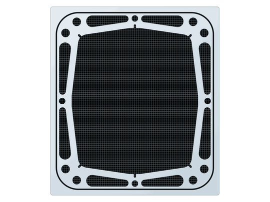 CADE REEF 500 S2 ClearView Lid, ReeFlex Fused Air