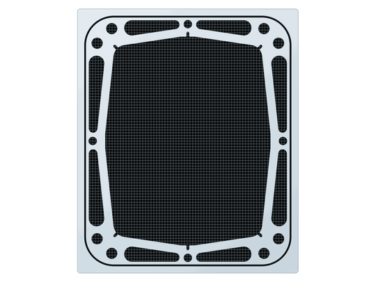 red-sea-max-nano-xl-g2-custom-aquarium-lids ClearView Lid, ReeFlex Fused Air