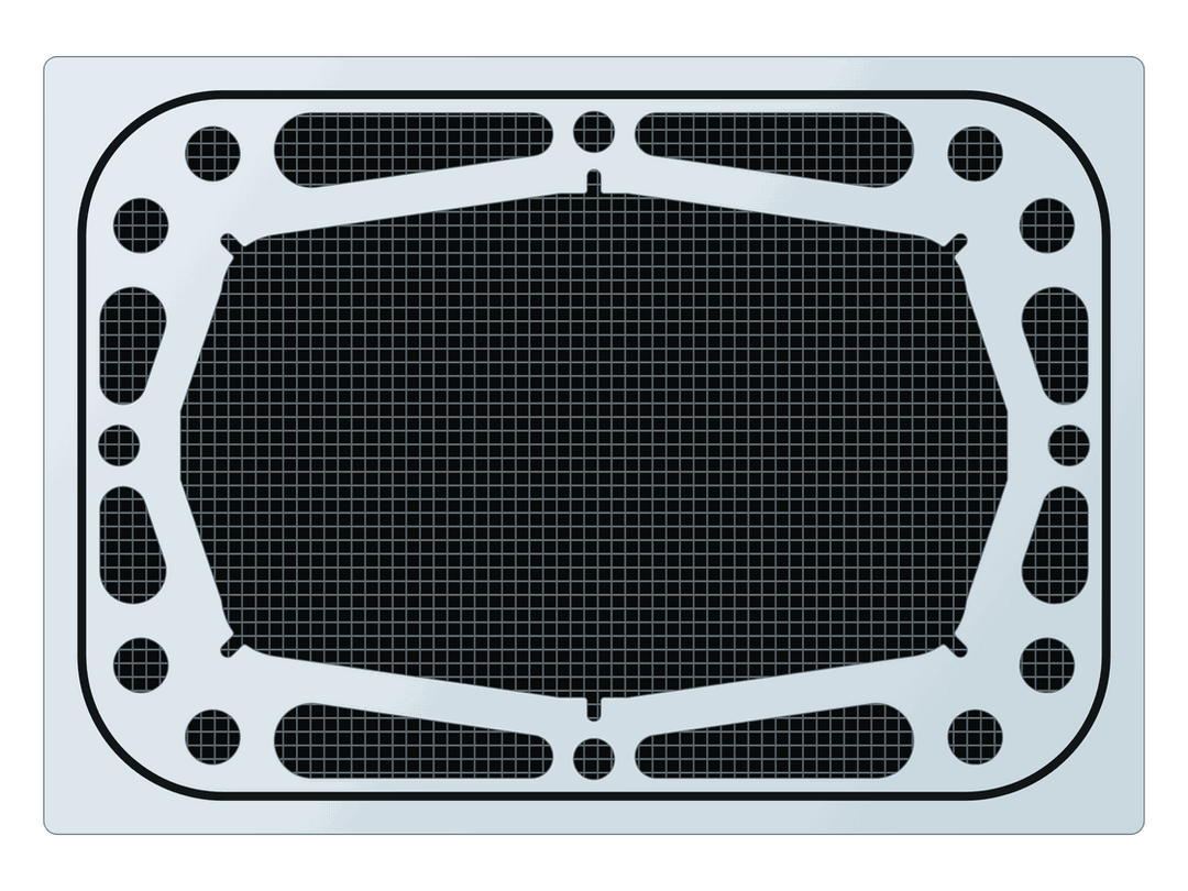 waterbox-aio-peninsula-mini-15-custom-aquarium-lids ClearView Lid, ReeFlex Fused Air