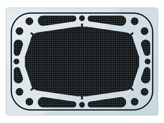 waterbox-aio-peninsula-mini-15-custom-aquarium-lids ClearView Lid, ReeFlex Fused Air
