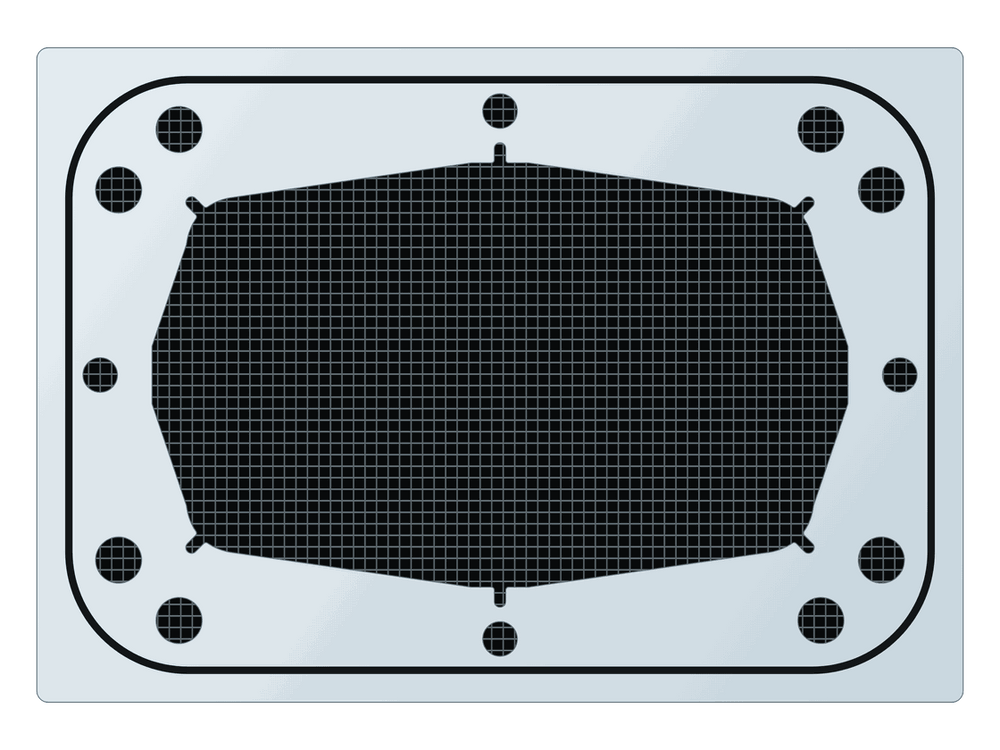 waterbox-aio-peninsula-mini-15-custom-aquarium-lids ClearView Lid, ReeFlex Fused