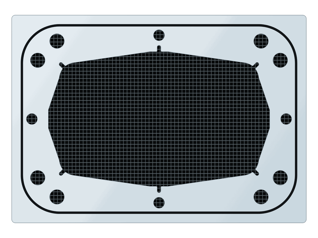 waterbox-aio-peninsula-mini-15-custom-aquarium-lids ClearView Lid, ReeFlex Fused