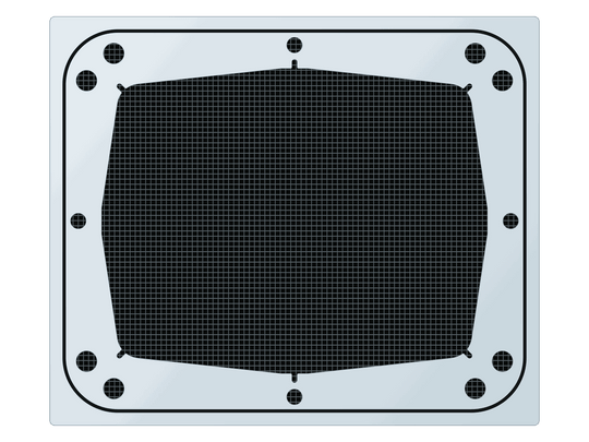 waterbox-marine-x-dx-ex-60-2-custom-aquarium-lids ClearView Lid, ReeFlex Fused