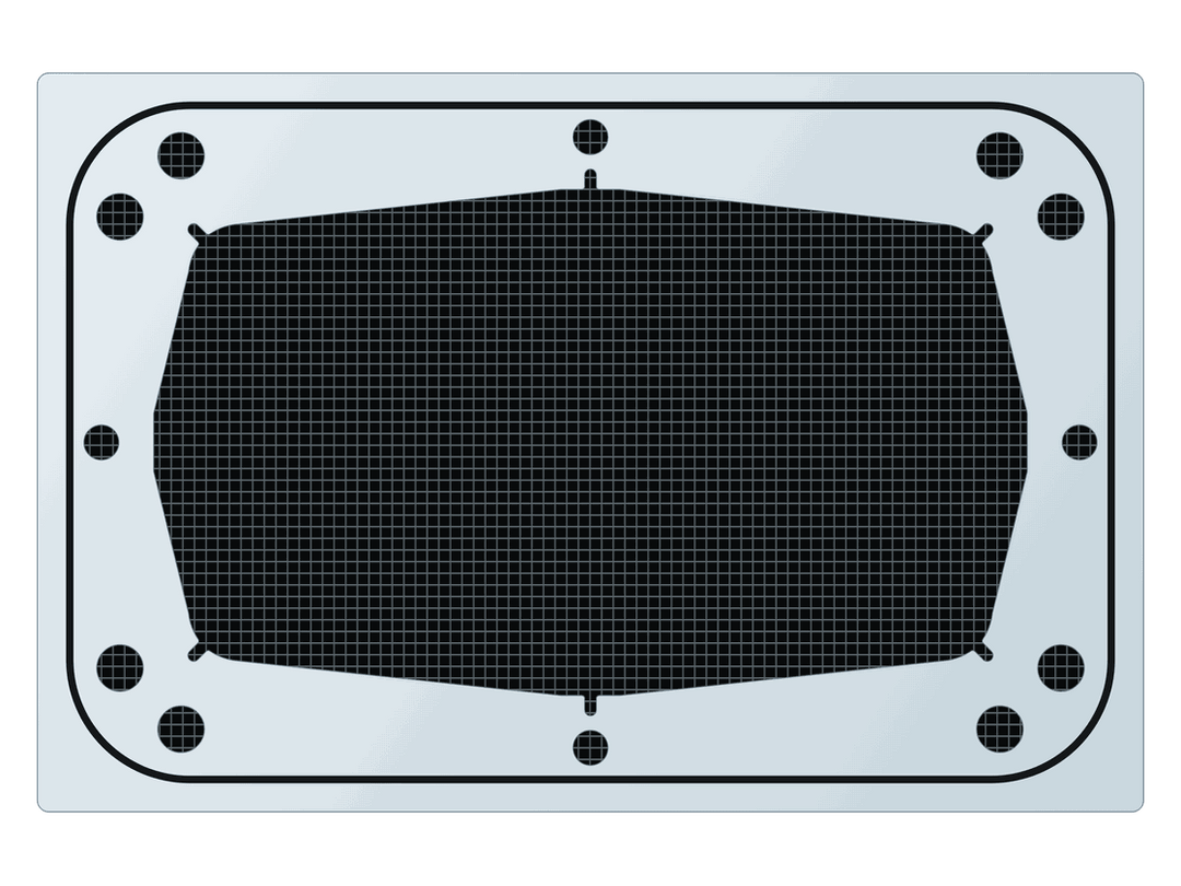 waterbox-eden-30-custom-aquarium-lids ClearView Lid, ReeFlex Fused