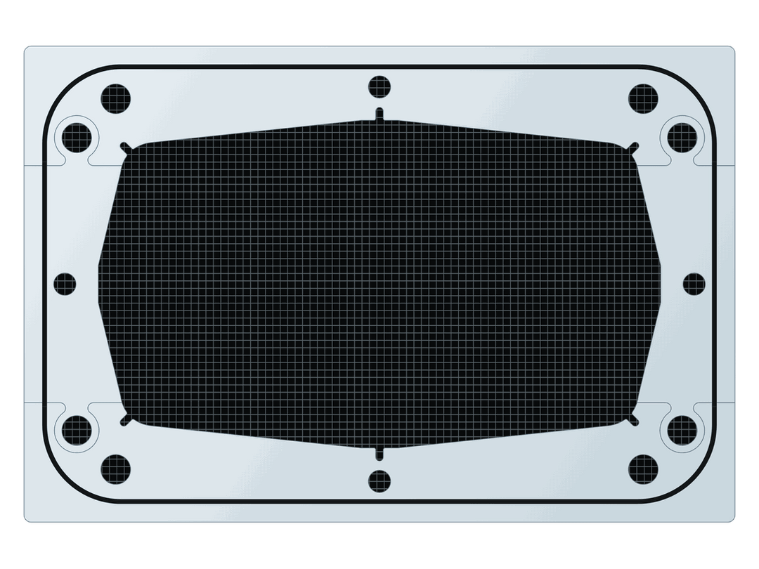 waterbox-aio-peninsula-mini-25-custom-aquarium-lids ClearView Lid, ReeFlex