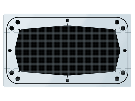 CADE Reef X 560N ClearView Lid, ReeFlex