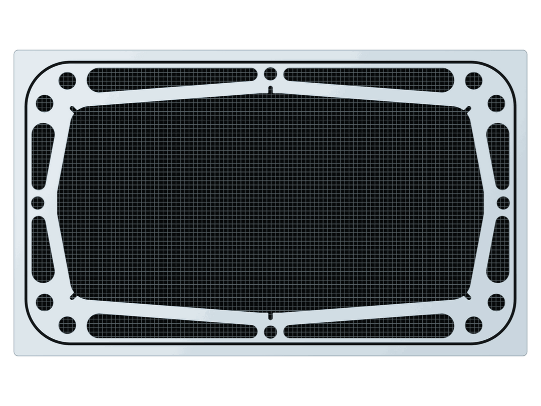 CAD Lights Versa 42 ClearView Lids, ReeFlex Fused Air