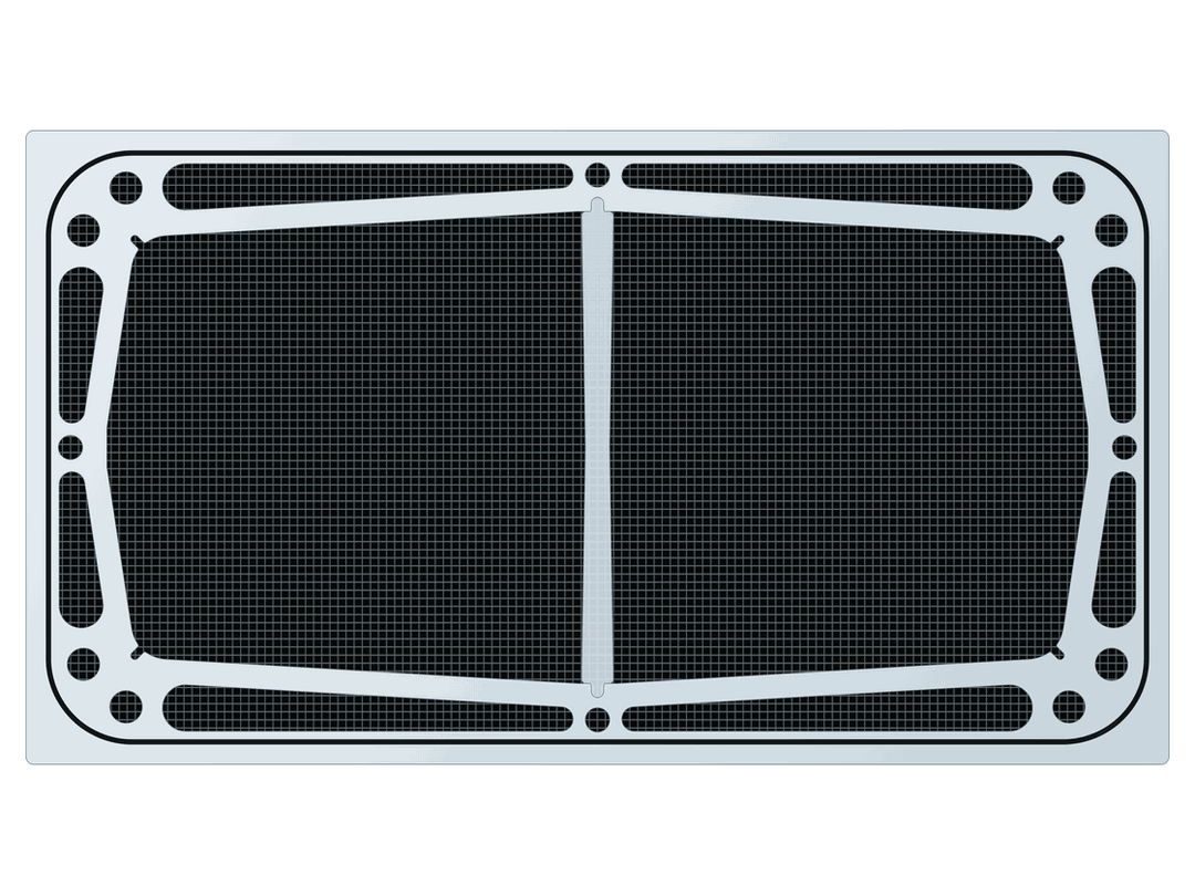 red-sea-reefer-250-1st-gen-g1-custom-aquarium-lids ClearView Lid, ReeFlex Fused Air