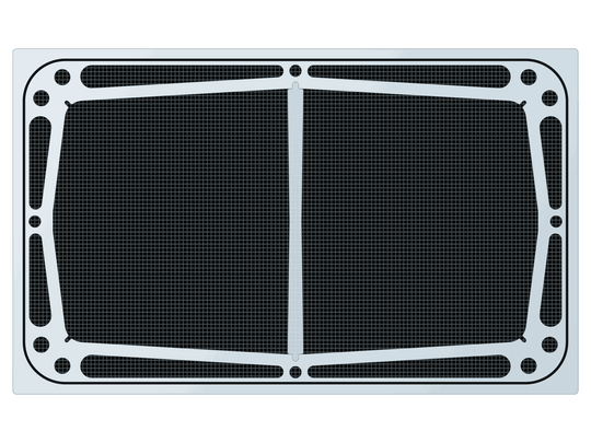 red-sea-max-nano-xxl-g2-custom-aquarium-lids ClearView Lid, ReeFlex Fused Air