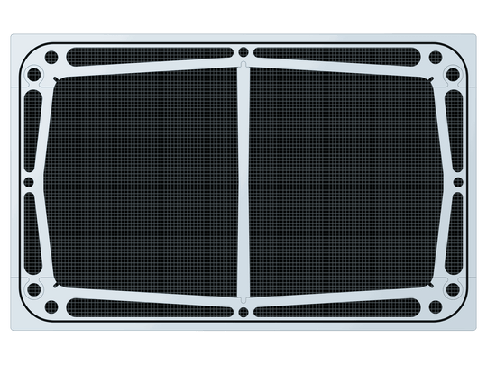 red-sea-reefer-300-g2-g2-g3-custom-aquarium-lids ClearView Lid, ReeFlex Air