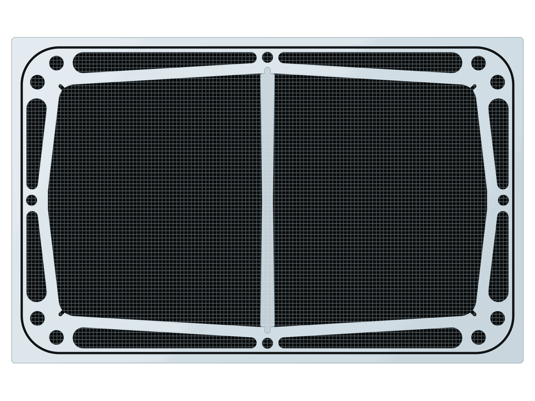 red-sea-reefer-300-1st-gen-g1-custom-aquarium-lids ClearView Lid, ReeFlex Fused Air