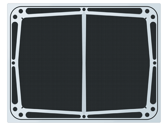 CADE REEF 900 S2 ClearView Lid, ReeFlex Fused Air