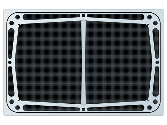 waterbox-frag-85-3-custom-aquarium-lids ClearView Lid, ReeFlex Fused Air
