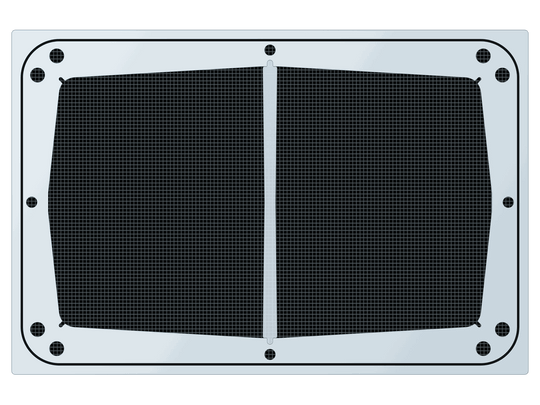 waterbox-frag-85-3-custom-aquarium-lids ClearView Lid, ReeFlex Fused