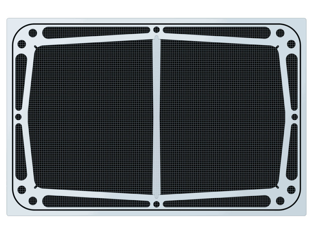 CAD Lights Artisan II 70 ClearView Lids, ReeFlex Fused Air