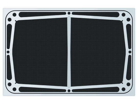 CAD Lights Artisan II 70 ClearView Lids, ReeFlex Fused Air