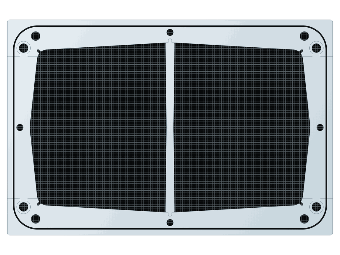 CAD Lights Artisan II 70 ClearView Lids, ReeFlex