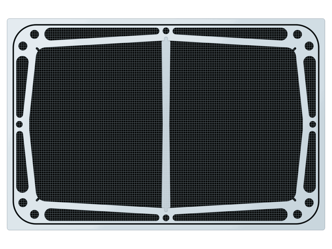 CAD Lights SAIO 75 ClearView Lids, ReeFlex Fused Air