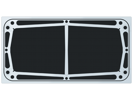 Custom ClearView Lids, ReeFlex Air / 3 FT / 1.5 FT