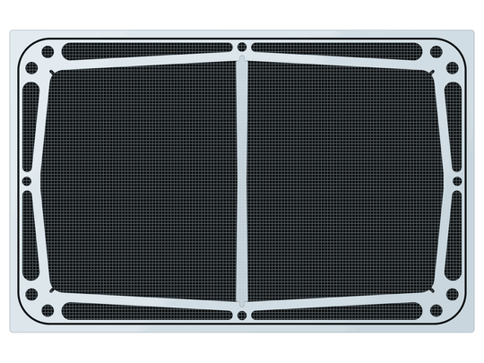 red-sea-reefer-350-peninsula-g2-g2-custom-aquarium-lids ClearView Lid, ReeFlex Fused Air
