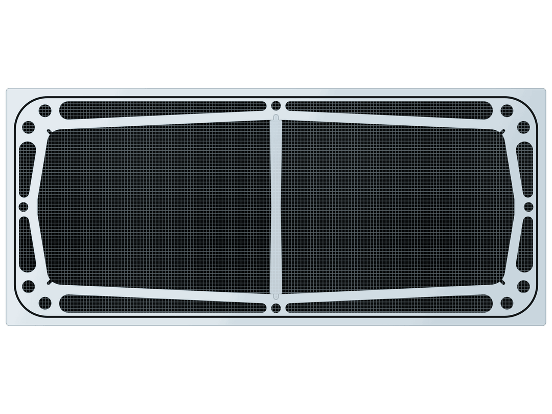 Custom ClearView Lids, ReeFlex Fused Air / 3.5 FT / 1.5 FT