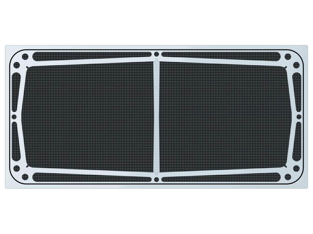 red-sea-reefer-425-1st-gen-g1-custom-aquarium-lids ClearView Lid, ReeFlex Fused Air