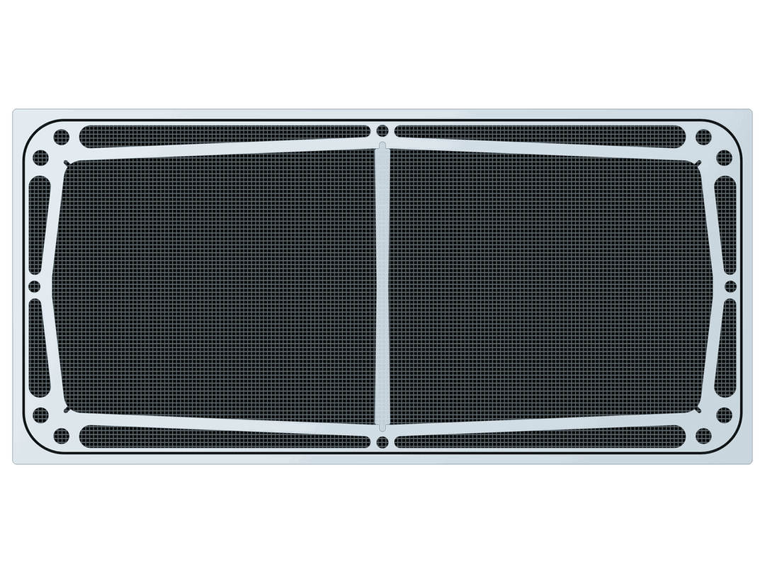 red-sea-reefer-425-g2-g2-custom-aquarium-lids ClearView Lid, ReeFlex Fused Air