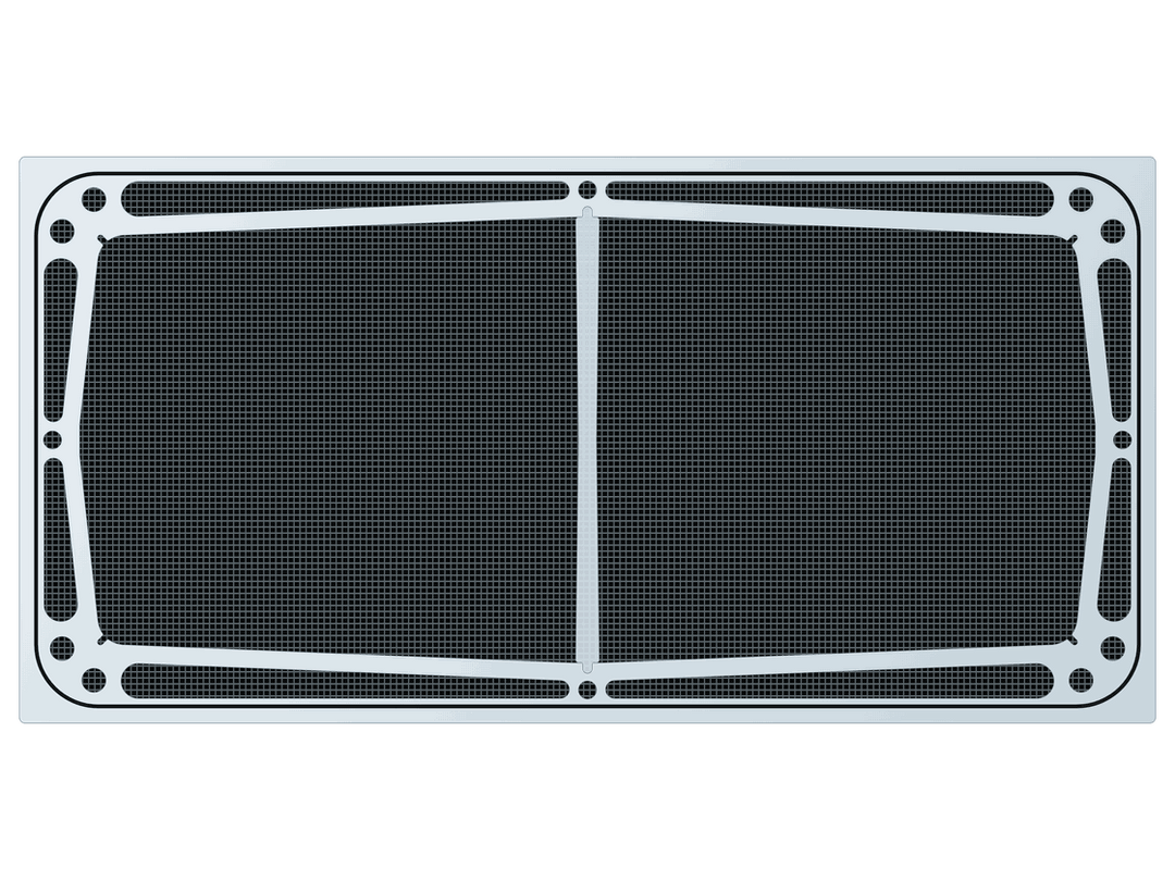 waterbox-frag-80-4-custom-aquarium-lids ClearView Lid, ReeFlex Fused Air