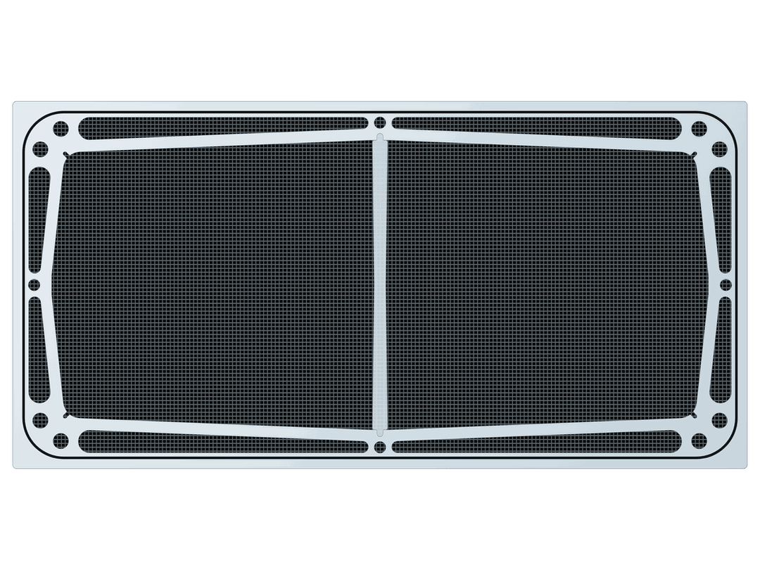 waterbox-frag-105-4-custom-aquarium-lids ClearView Lid, ReeFlex Fused Air