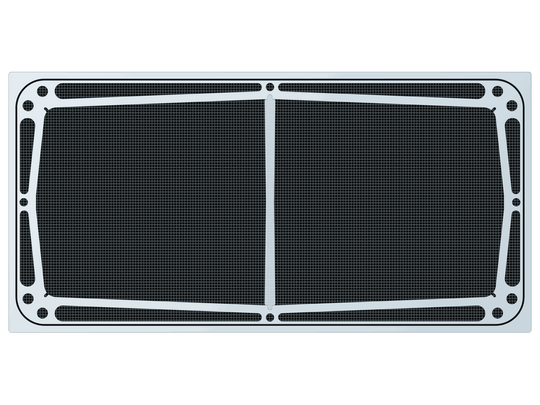 CAD Lights SAIO 100 ClearView Lids, ReeFlex Fused Air