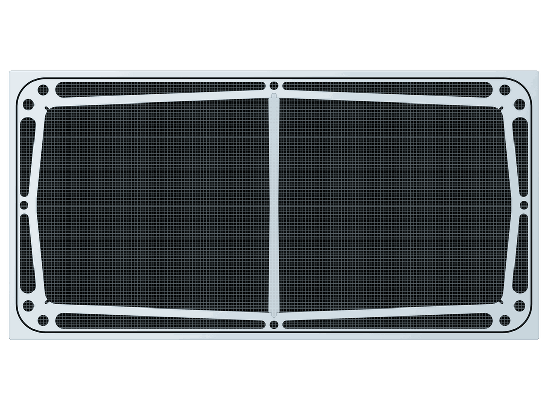 red-sea-reefer-425-g3-eurobraced-custom-aquarium-lids ClearView Lid, ReeFlex Fused Air