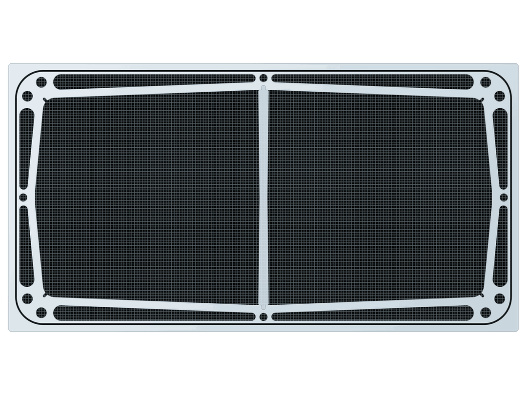 waterbox-eden-145-custom-aquarium-lids ClearView Lid, ReeFlex Fused Air