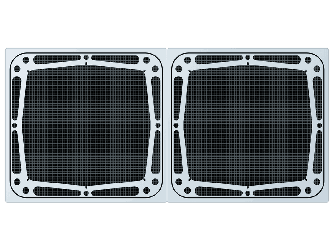 red-sea-reefer-500-peninsula-1st-gen-g1-custom-aquarium-lids ClearView Lid, ReeFlex Fused Air