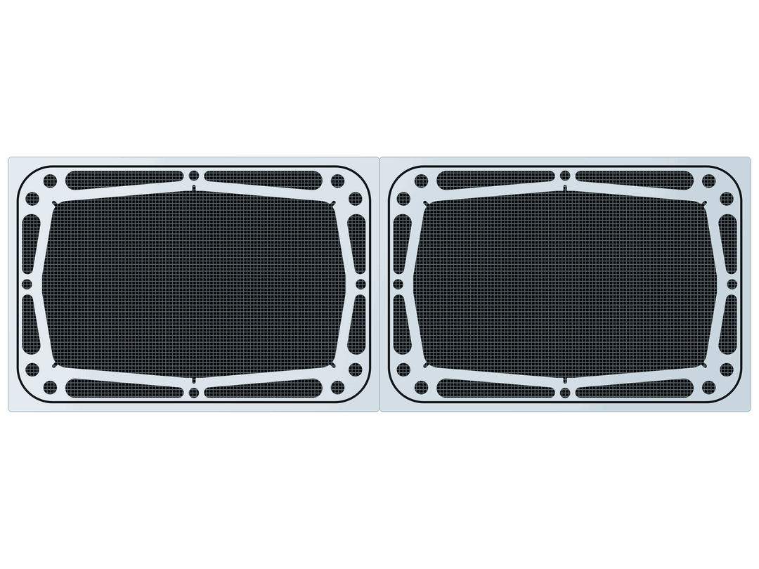 Custom ClearView Lids, ReeFlex Fused Air / 4.5 FT / 1.5 FT