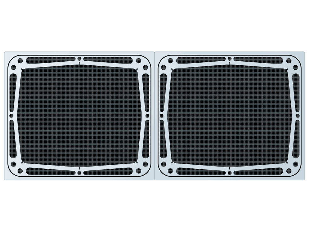 red-sea-reefer-625-1st-gen-g1-custom-aquarium-lids ClearView Lid, ReeFlex Fused Air