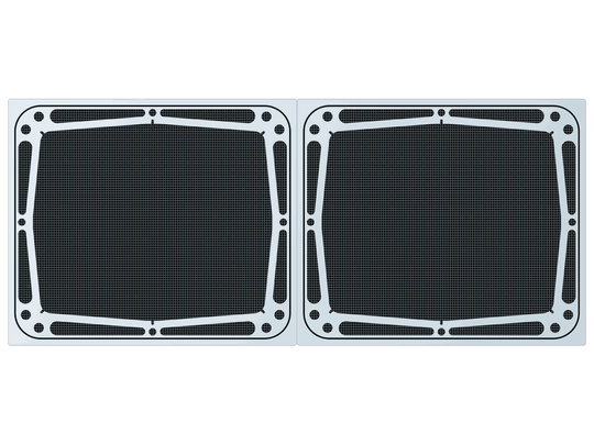 red-sea-reefer-625-1st-gen-g1-custom-aquarium-lids ClearView Lid, ReeFlex Fused Air