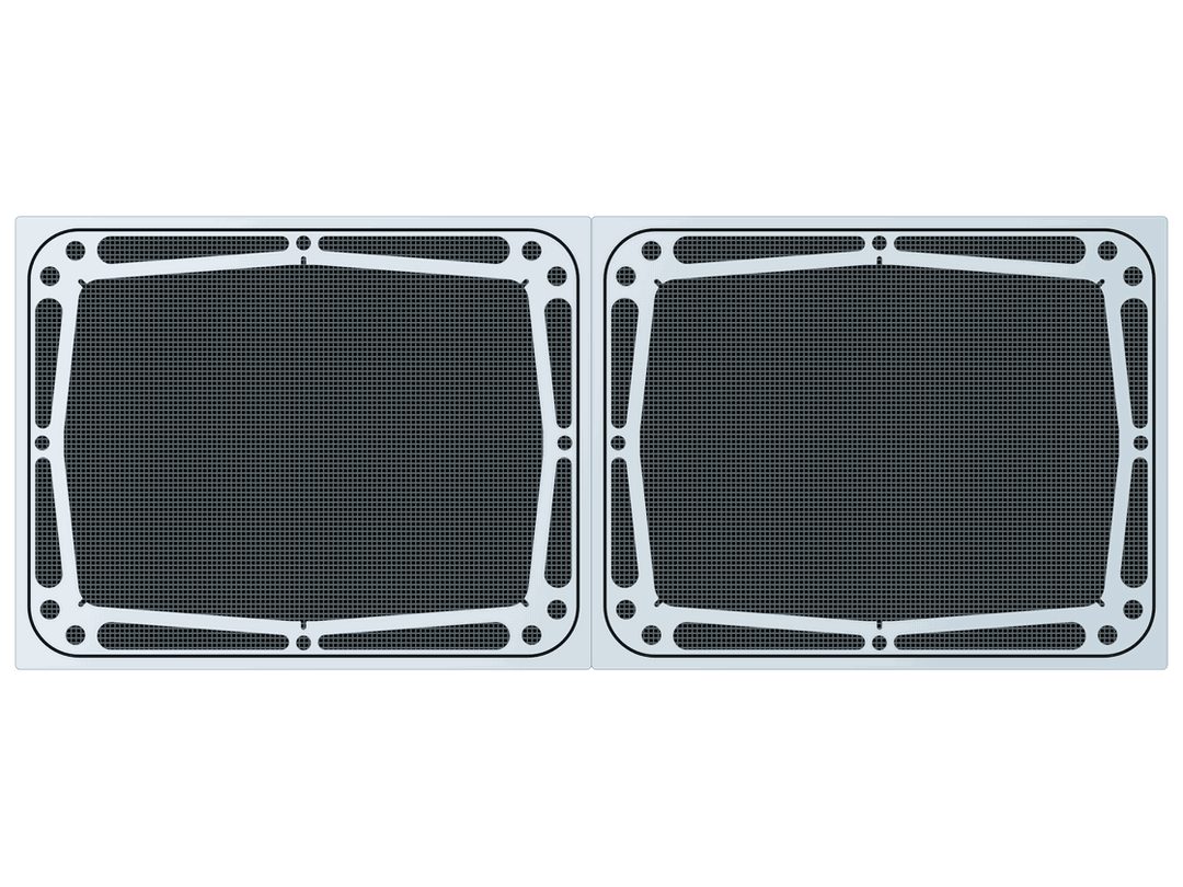 CAD Lights Artisan II 125 ClearView Lids, ReeFlex Fused Air