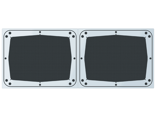 CAD Lights Artisan II 125 ClearView Lids, ReeFlex Fused