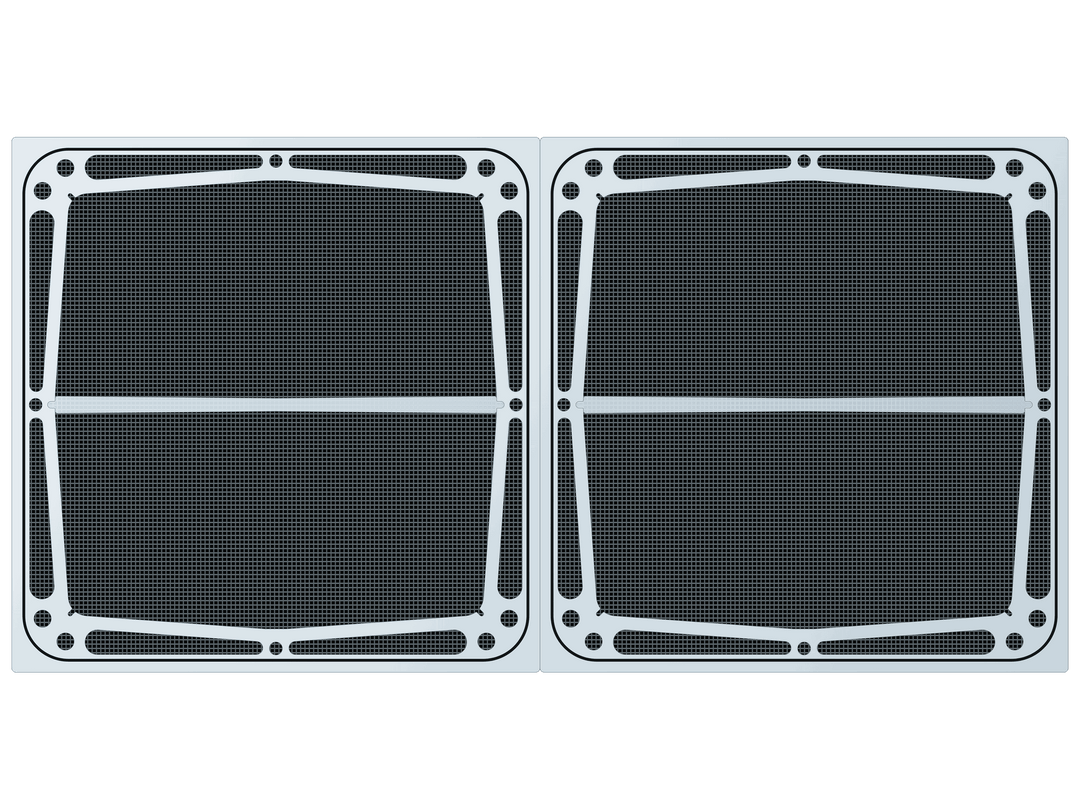 Custom ClearView Lids, ReeFlex Fused Air / 5 FT / 2.5 FT