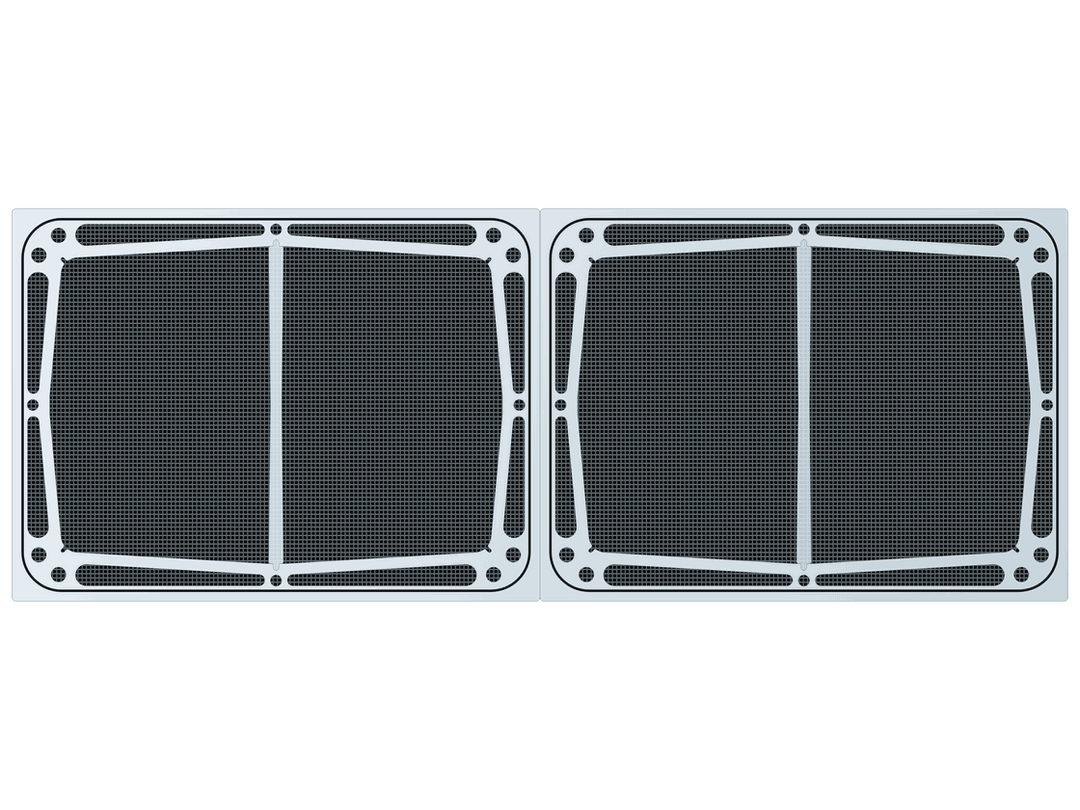 red-sea-reefer-s-850-g2-g2-custom-aquarium-lids ClearView Lid, ReeFlex Fused Air