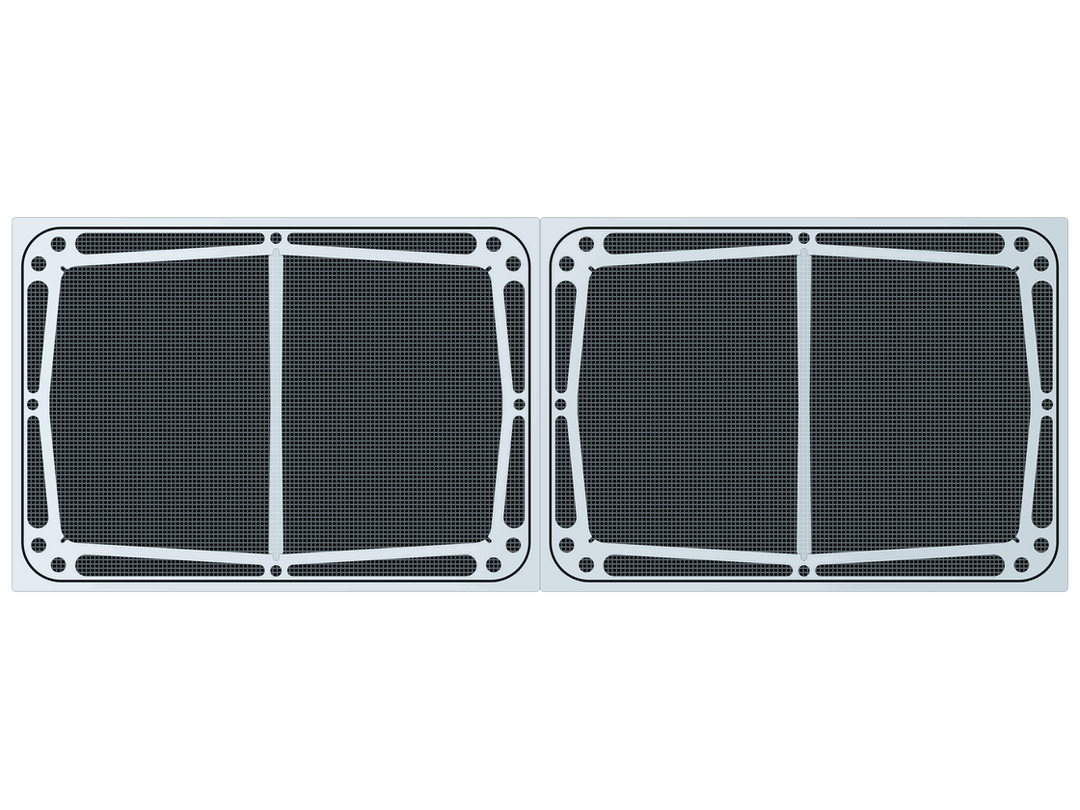 red-sea-reefer-750-1st-gen-g1-custom-aquarium-lids ClearView Lid, ReeFlex Fused Air