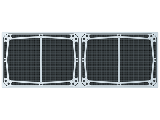 red-sea-reefer-750-1st-gen-g1-custom-aquarium-lids ClearView Lid, ReeFlex Fused Air