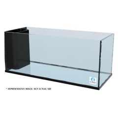 Planet Aquariums Mega Matrix Black Framed Peninsula 96.5 x 30.5" (310 Gallon) aquarium